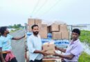 ବନ୍ୟାଞ୍ଚଳରେ ସମାଜସେବୀ  ସାମଗ୍ରୀ ବଣ୍ଟନ କାର୍ଯ୍ୟ ଆରମ୍ଭ